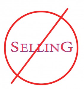 networking is not selling