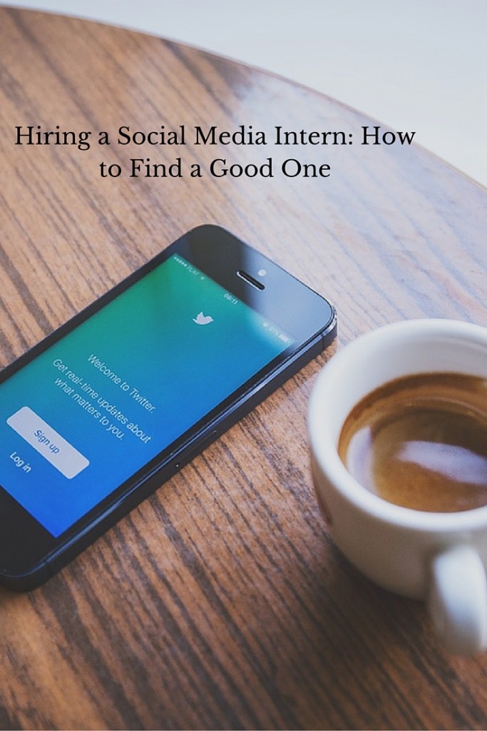 hiring a social media intern